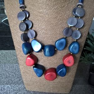 TAGUA NUT NECKLACE, NEW, ARTISANAL